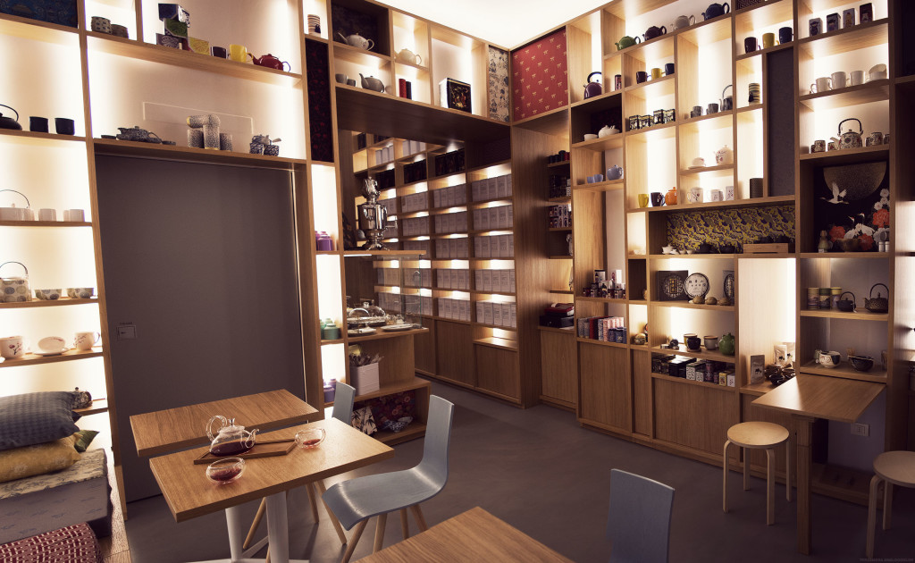 Scatole bianche piene di tè