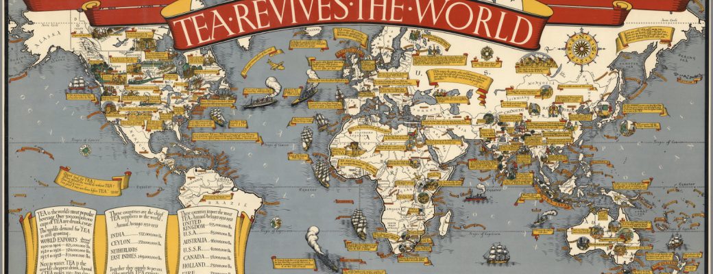 Tea Revives the World Created by MacDonald Gill, 1940