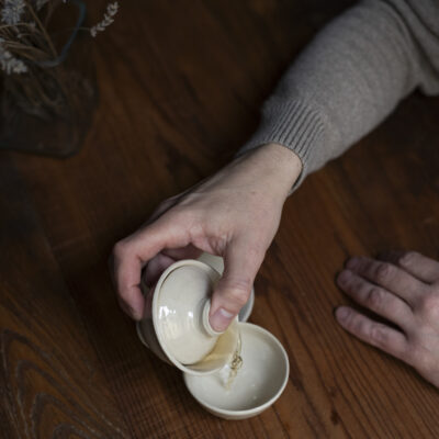 Václav Dušek, set gaiwan e tazza