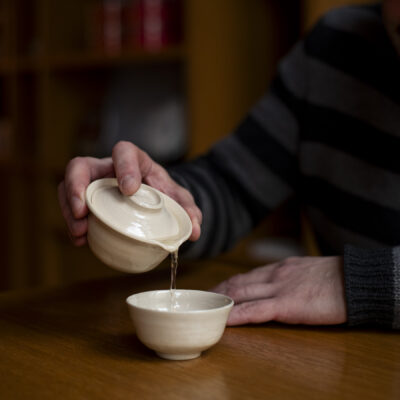 Václav Dušek, set shiboridashi e tazza