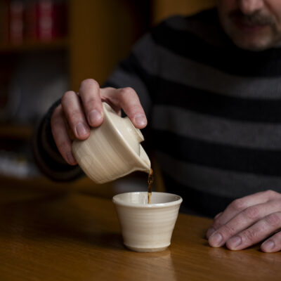 Václav Dušek, set shiboridashi e tazza