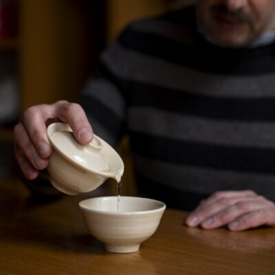 Václav Dušek, set shiboridashi e tazza