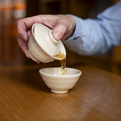 Václav Dušek, set gaiwan e tazza